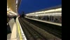 An artistic shot of Wood Lane tube station