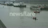 Devizes to Westminster Canoe Race Finishes at Westminster Bridge