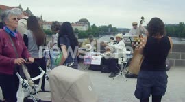 Street music in Prague