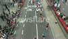 Marathon runners looking strong at the 24 mile mark