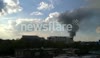 Fire at Scrubs Lane metal recycling yard in Willesden, London
