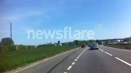 Road accident near Launceston