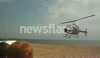 helicopter land