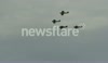 The Turbulent Team Perform Over Folkestone 