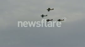 The Turbulent Team Perform Over Folkestone