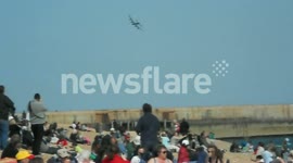 Lancaster Flyby @ Folkestone airshow