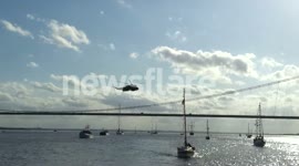 Humber Jubilee Flotilla, Air-sea Rescue helicopter