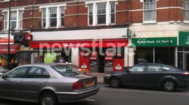 Bank robbery at Santander in Tooting