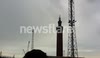 Olympic Torch abseil Grimsby Dock Tower