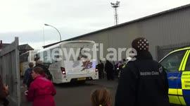 Olympic torch relay leaves Grimsby Docks