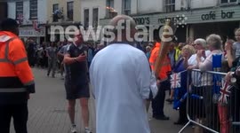Olympic Torch Relay in King's Lynn 04/07/2012