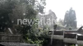 Floods of Conisbrough, Doncaster, UK