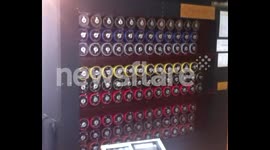 Turing's Bombe Machine - Front View