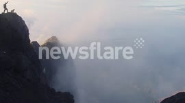 Climbing volcanoes in Java