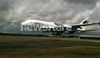 Farnborough Air Show A380 landing