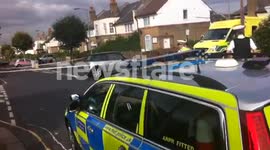 Car vs motorbike Blakenham Rd, Tooting