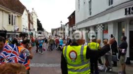 Olympic Torch at Preston Street, Faversham