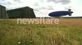 Goodyear Blimp G-HLEL at Cardington Hangers