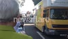Olympic torch in White City