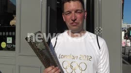 Interview with Chris Basiurski torch relay runner