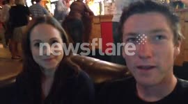 Kiwi Fans At The Walkabout In Shepards Bush Talking About The Olympics