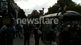 Olympics Men's Road Cycling crowds