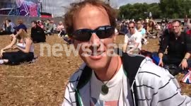 Kiwi Fan In Hyde Park