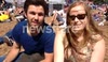 Kiwi Couple On Their Oe Enjoying The Rowing At Hyde Park