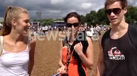 Kiwi Fans In Hyde Park Loving The Kiwi Wins