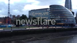The view from Tower Bridge