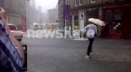 Flash flood Newcastle