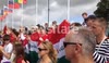 Hungarian Fans Celebrate The Men's K4 Gold #london2011 #etondorney