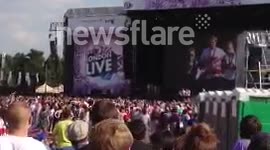 main stage at Hyde Park BT london live 2012