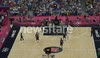 Argentine Fans go wild with a victory over Brazil in the Men's Basketball QF