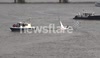 Ben Ainslie showing his skills to fans on Westminster Bridge
