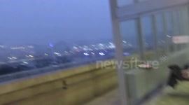 storm hits London