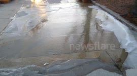 My school sprung a leak last night