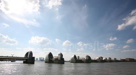 Thames Barrier Timelapse