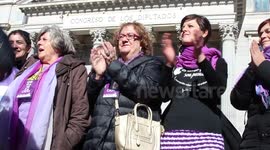 Spain_demostration abortion law