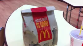 McDonalds Japan Mega Mac in 60 seconds or it's free!