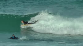 La Zurriola Surfing In The Paradais