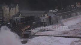 Dawlish storm