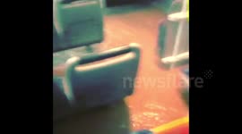 Essex bus flooded