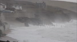 Porthleven Storm Surges