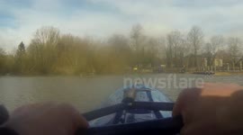 Oxford, Port Meadow - Wakeboard & Kayak - Vid 3