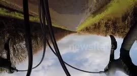 windy bike ride