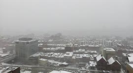 Wind gusts over Boston