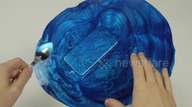 Vlogger pours 30 bottles of nail varnish on iPhone 7 to see what happens