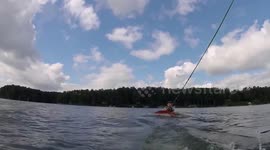 Wake Surfing on Lake Allatoona