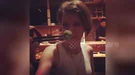 Newsflare Edit - Eating a Huge Chunk of Wasabi on a Dare